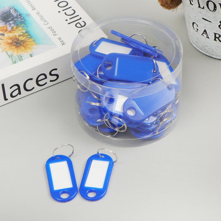Unisex Labels Keychain with Writable Area Kalsten