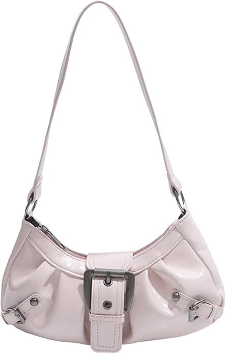 Shoulder bag with trendy design and decorative buckle closure Stornfield