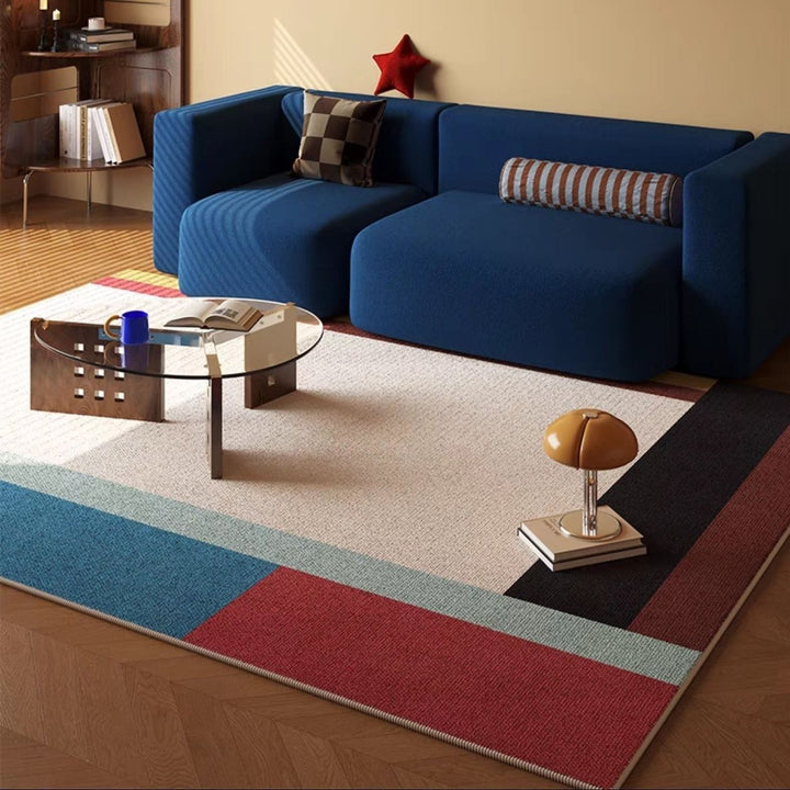 Checkered Pattern Area Rug Stornfield