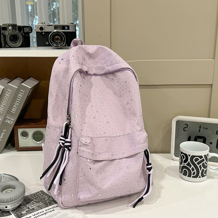 Stylish star motif backpack Stornfield