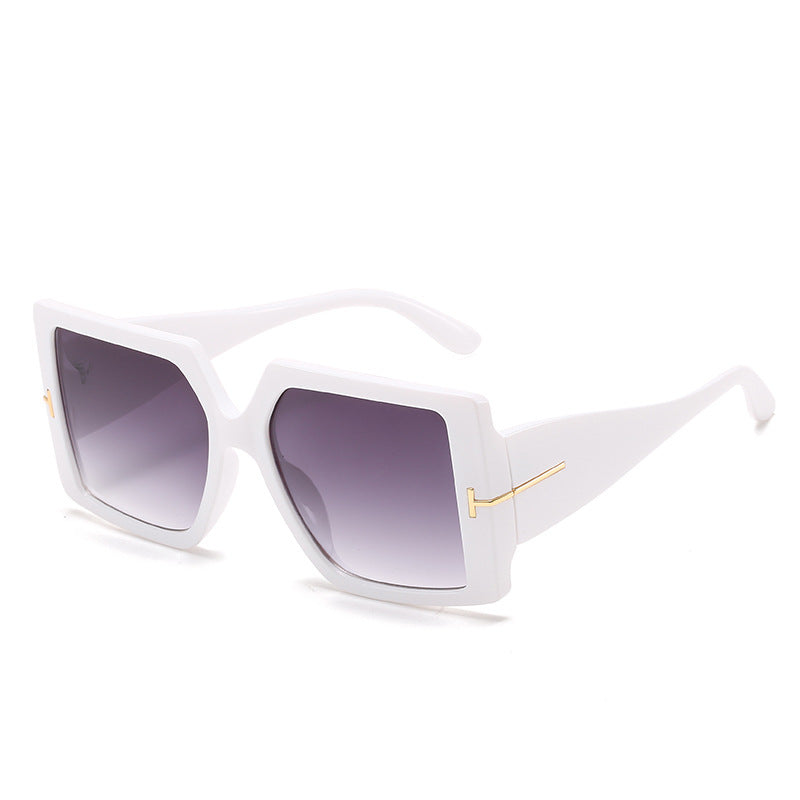 Oversized Geometric Shield Sunglasses Stornfield