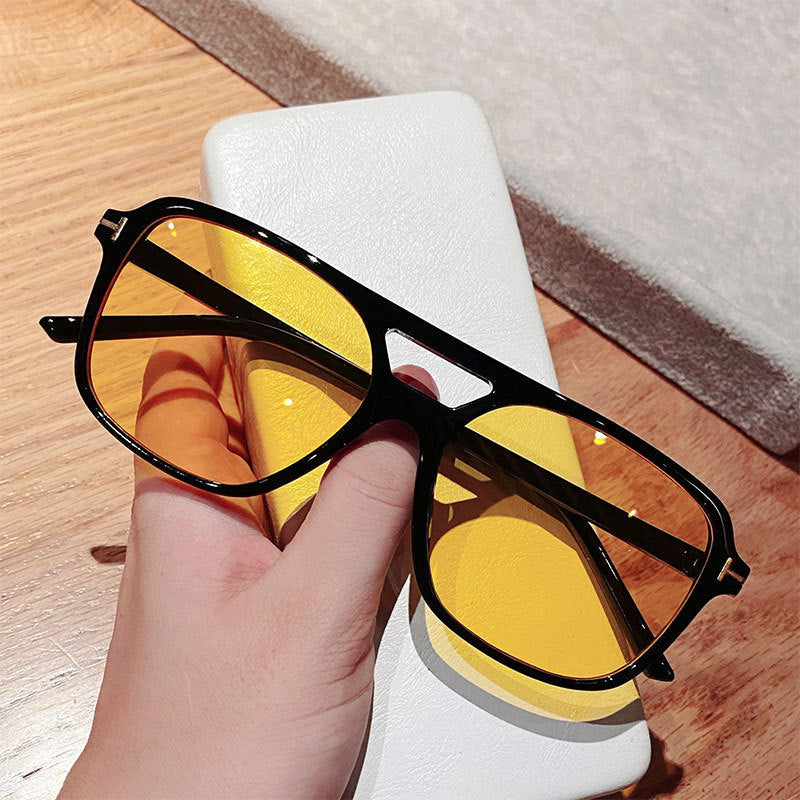 Bold Geometric Frame Glasses Stornfield