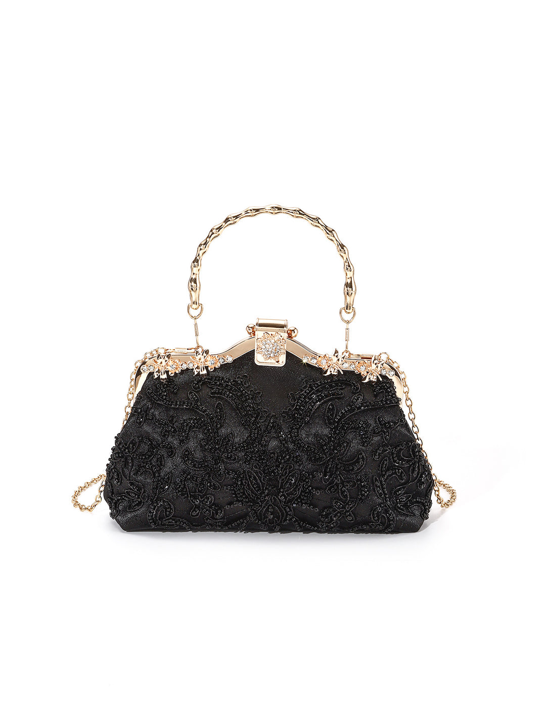 Embroidered Evening Handbag