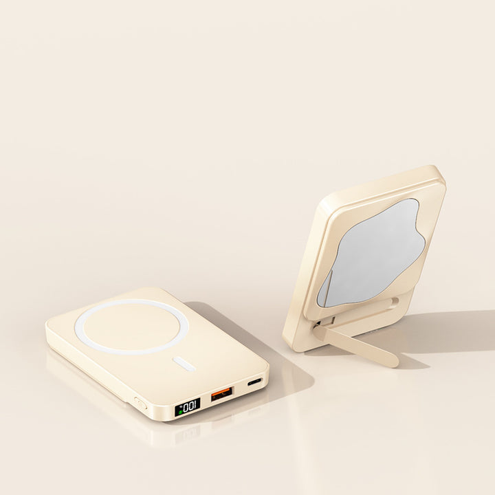 Portable Power Bank with Integrated Mirror Stornfield
