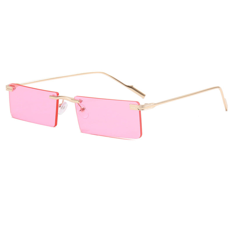 Women's Fashion Rectangular Sunglasses with Elegant Metal Frame Stornfield