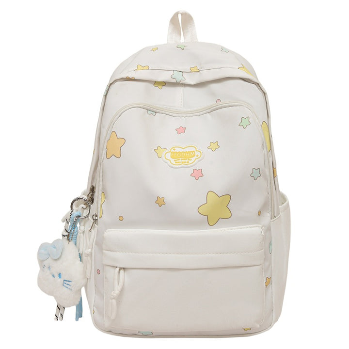Playful Starry Print Backpack Stornfield