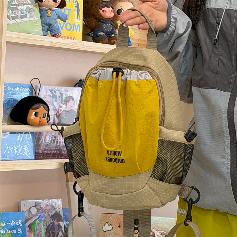 Compact Drawstring Closure Backpack Stornfield
