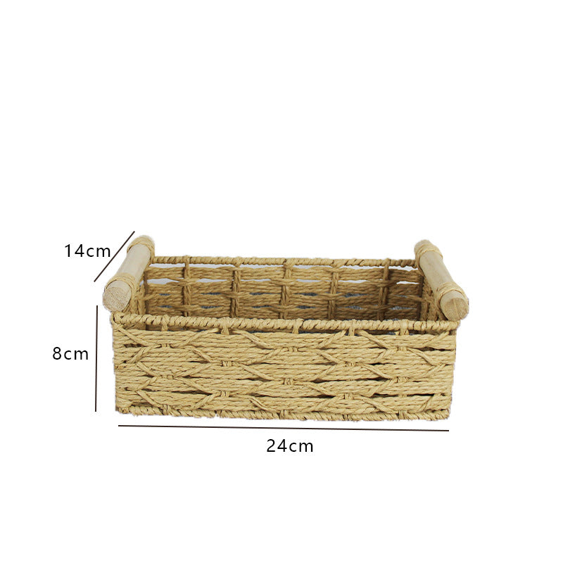 Woven Natural Storage Basket Stornfield