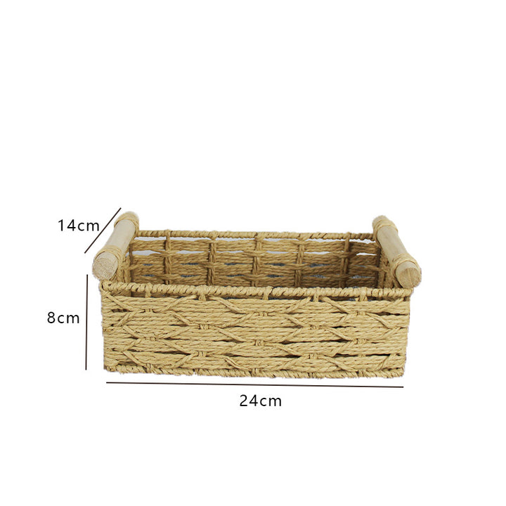 Woven Natural Storage Basket Stornfield
