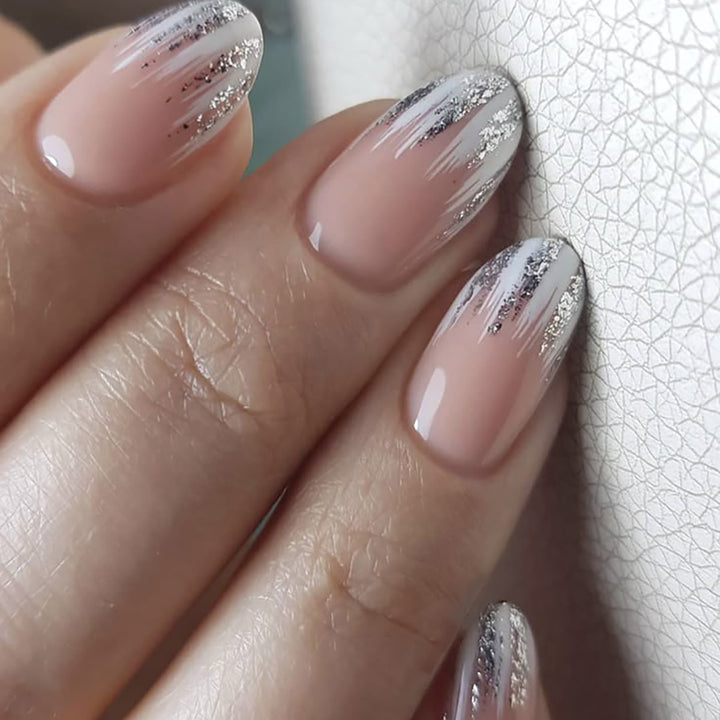 Stylish Glitter Gradient Nail Art Extensions Stornfield