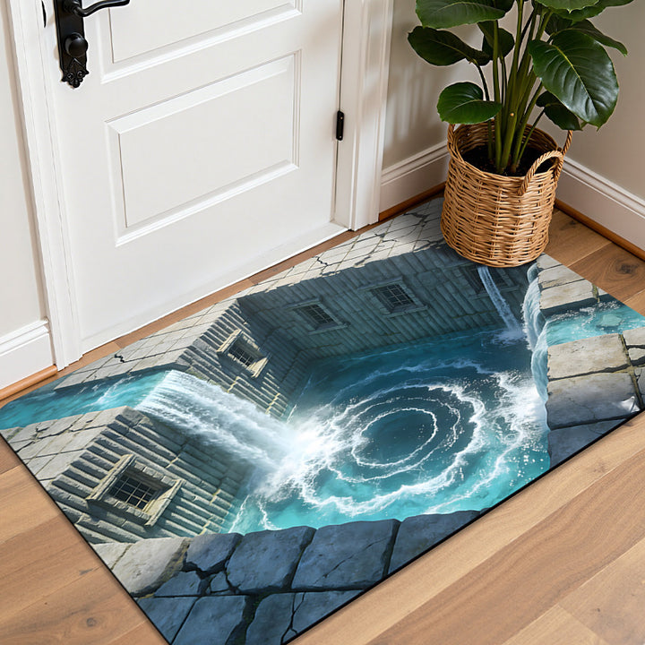 3D Illusion Decorative Entrance Mat