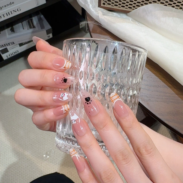 Playful Themed Press-On Nail Set Stornfield