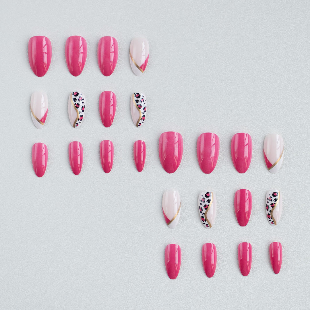 Stylish French Tip Design Nail Art
