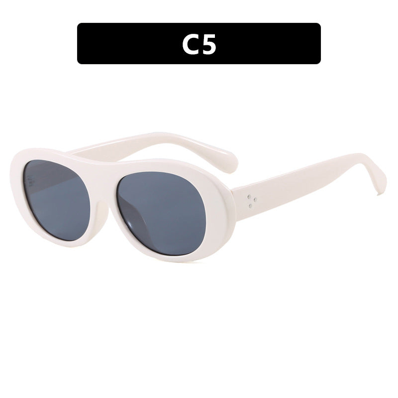 Women's fashionable oversized sunglasses with elegant tortoiseshell pattern Stornfield