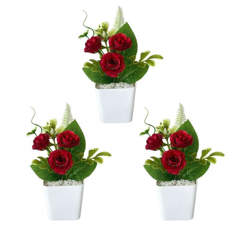 Artificial Orchid Plant for Indoor Decorative Display