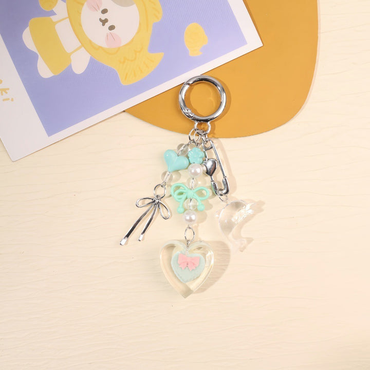 Playful keychain with colorful charms Stornfield