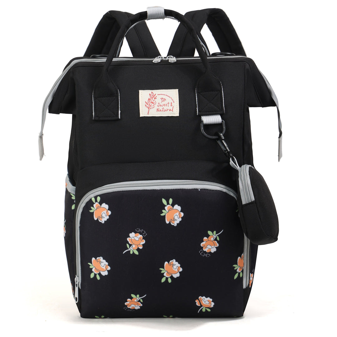 Stylish Floral Pattern Backpack Stornfield
