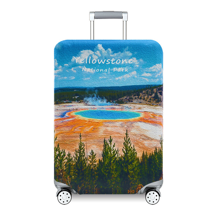 Women's Travel Suitcase with Colorful Floral Design Stornfield