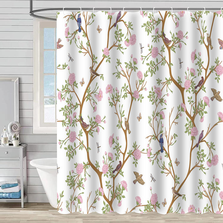 Nature-Inspired Shower Curtain Stornfield