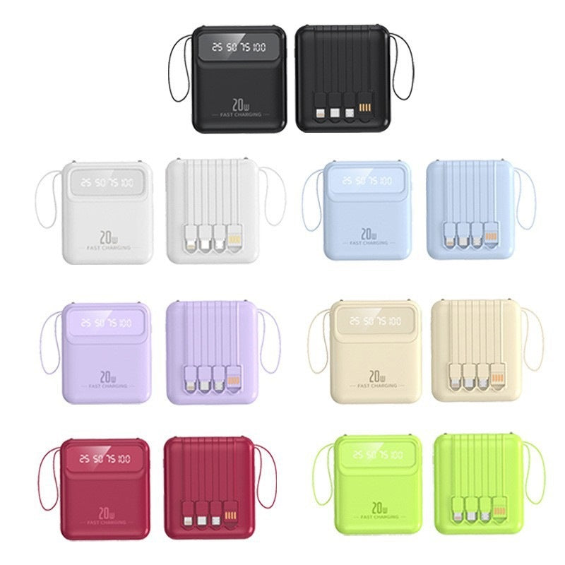 Portable power bank with integrated multifunction charging technology Stornfield