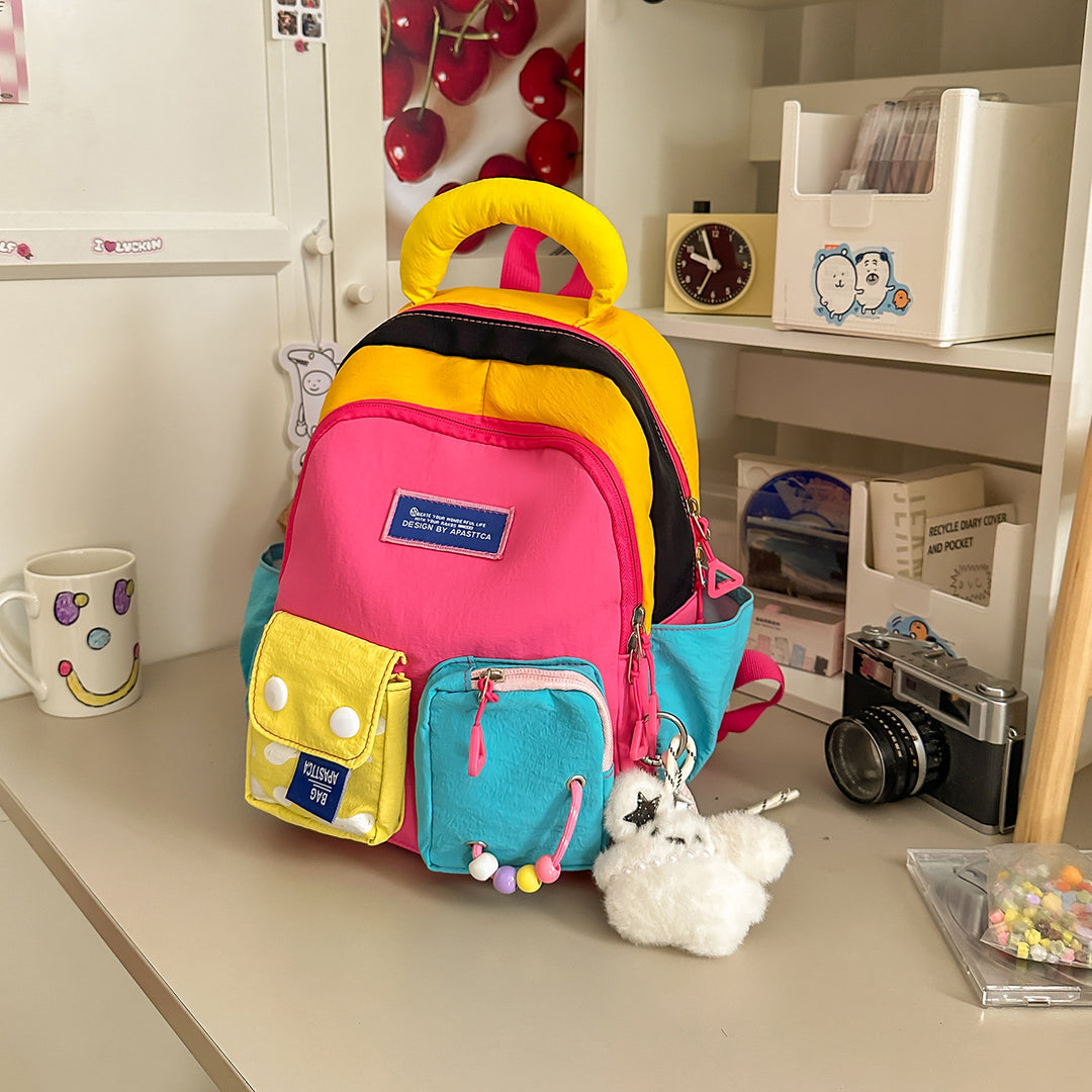 Colorful Multi-Pocket Backpack Stornfield