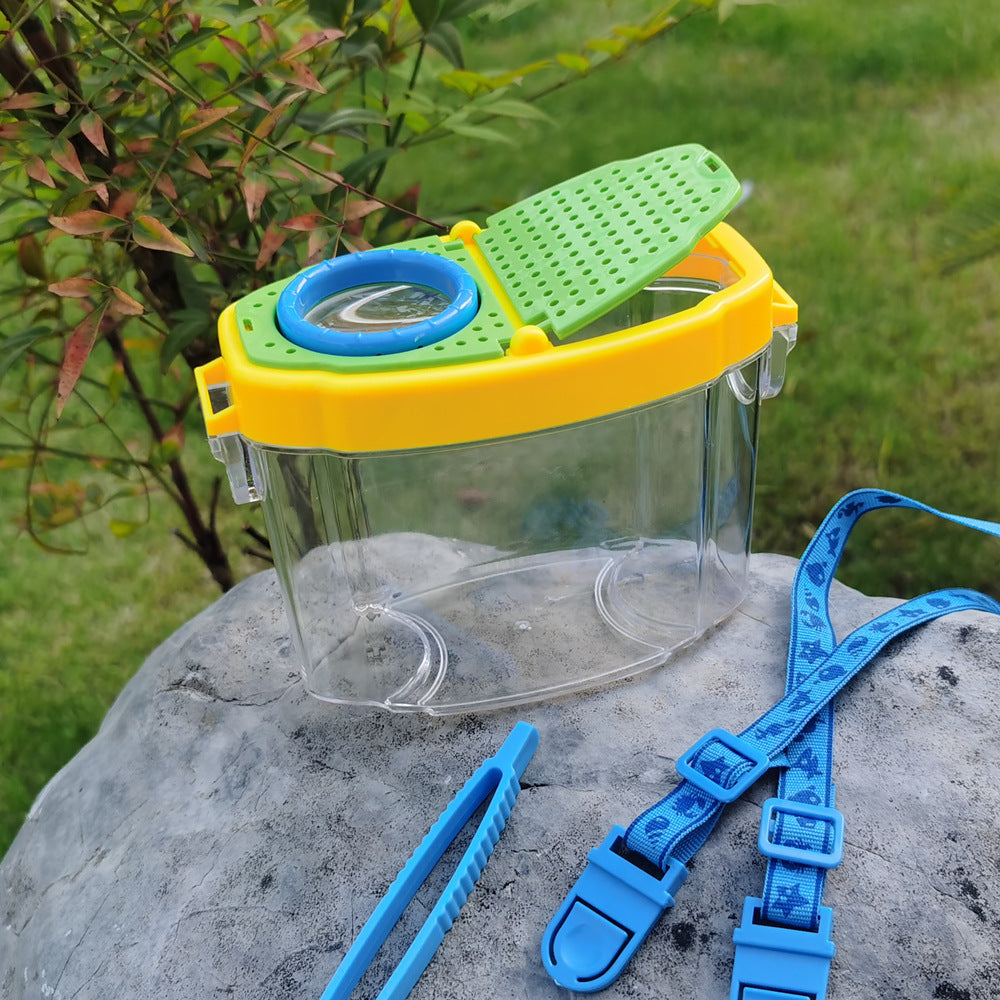 Unisex storage toy with magnifying glass Stornfield