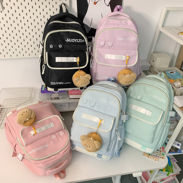 Playful Character School Backpack Stornfield