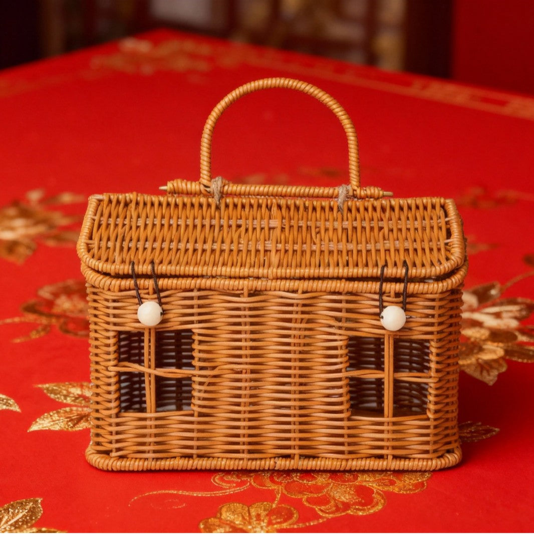Handcrafted Wicker Picnic Basket Stornfield