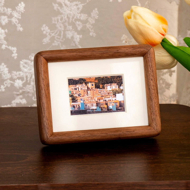 Natural Wood Decorative Photo Frame for Home