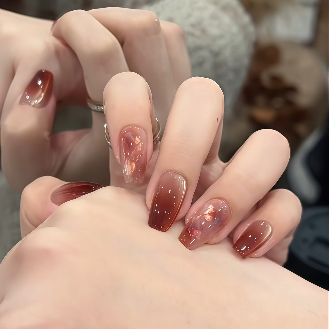 Artificial nails in modern ombre design Stornfield