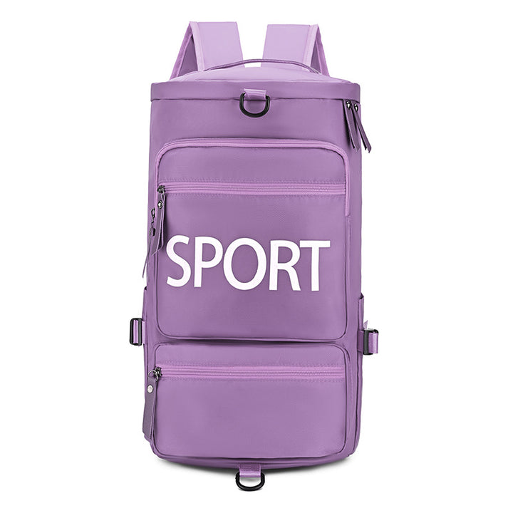 Sporty backpack with multiple compartments and reflective elements Stornfield