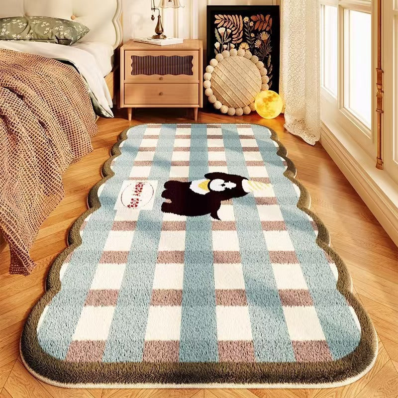 Cute Cartoon Dog-Themed Area Rug
