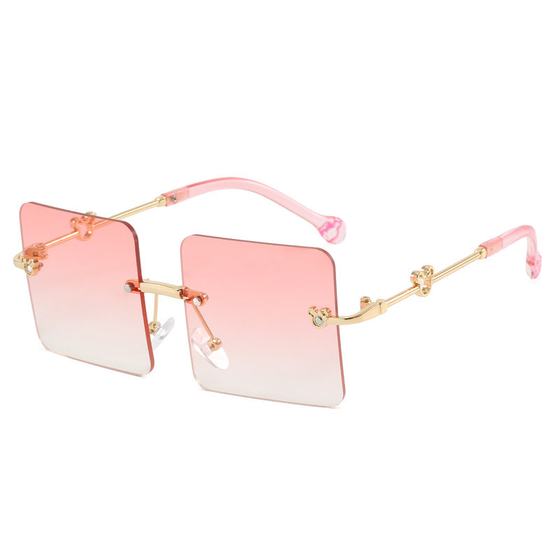 Women's square sunglasses with luxurious, high-quality frame Stornfield