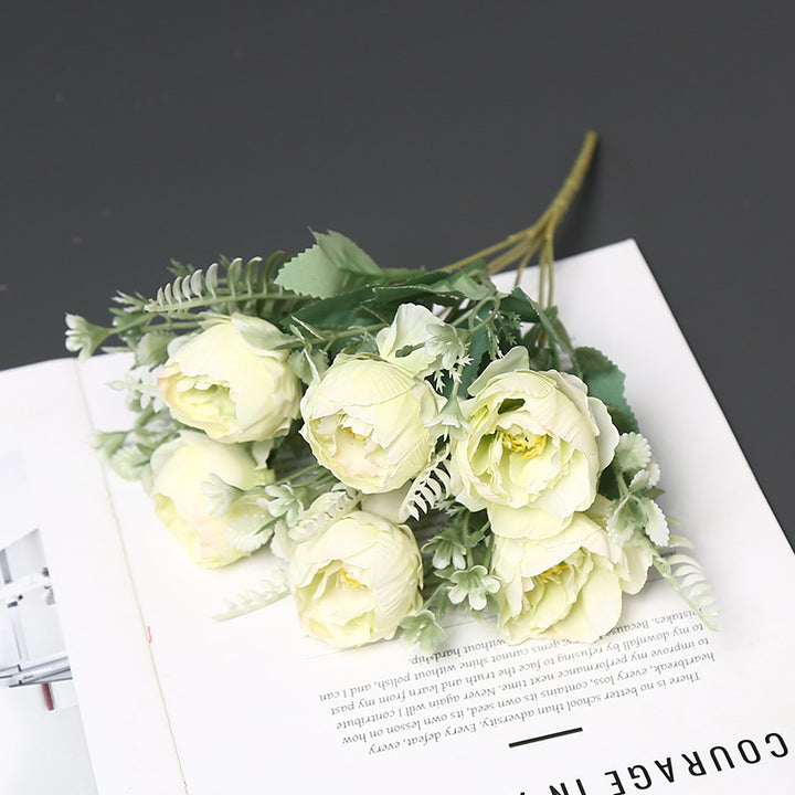 Lifelike Artificial Peony Bouquet