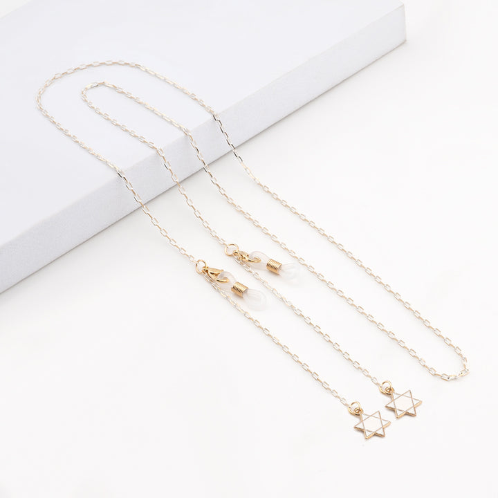 Elegant Geometric Eyewear Chain Stornfield