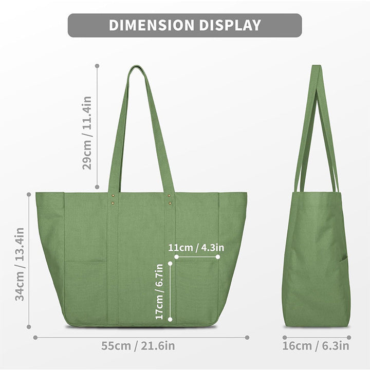 Multifunctional and Spacious Shopping Bag with Practically Designed Compartments Stornfield