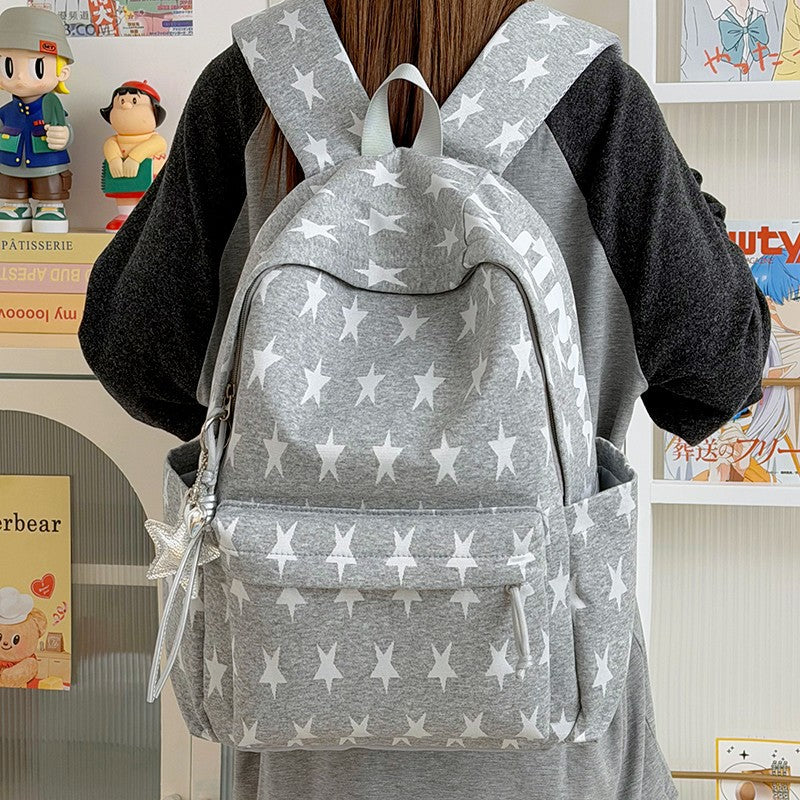Casual Star Print Backpack Stornfield
