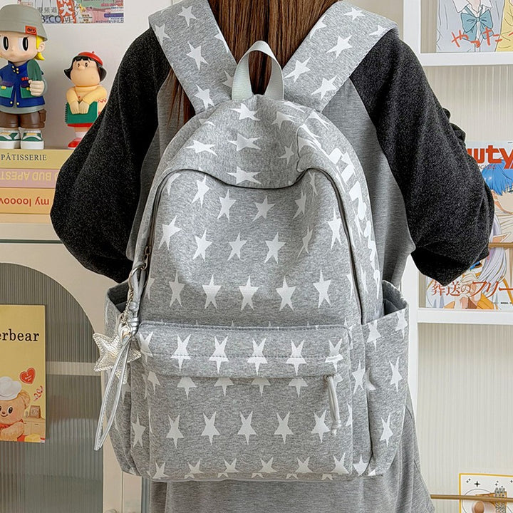 Casual Star Print Backpack Stornfield