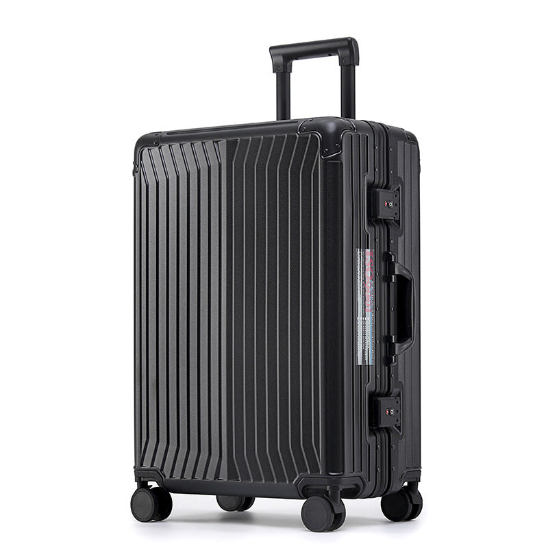 Unisex Rugged Hard-Shell Rolling Suitcase Stornfield