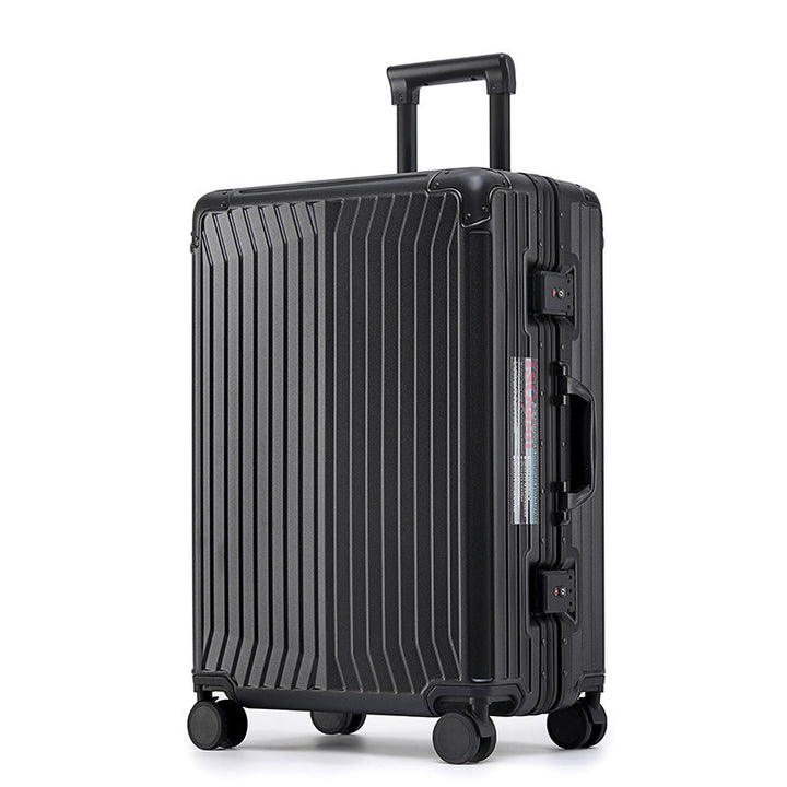 Unisex Rugged Hard-Shell Rolling Suitcase Stornfield