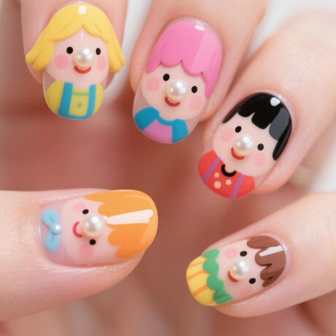 Fun Character Nail Art Stornfield