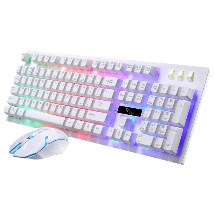 RGB Backlit Mechanical Keyboard and Gaming Mouse Combo Stornfield