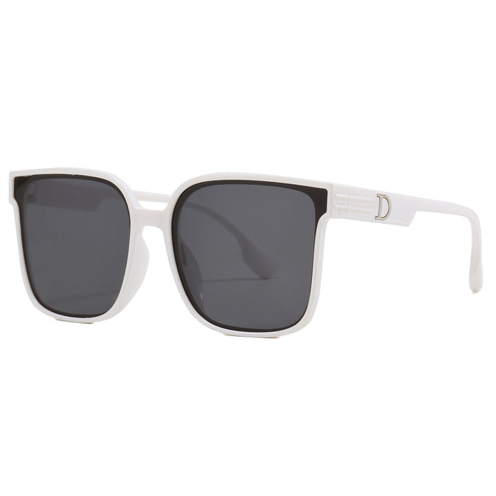 Women stylish square sunglasses with transparent frame Stornfield