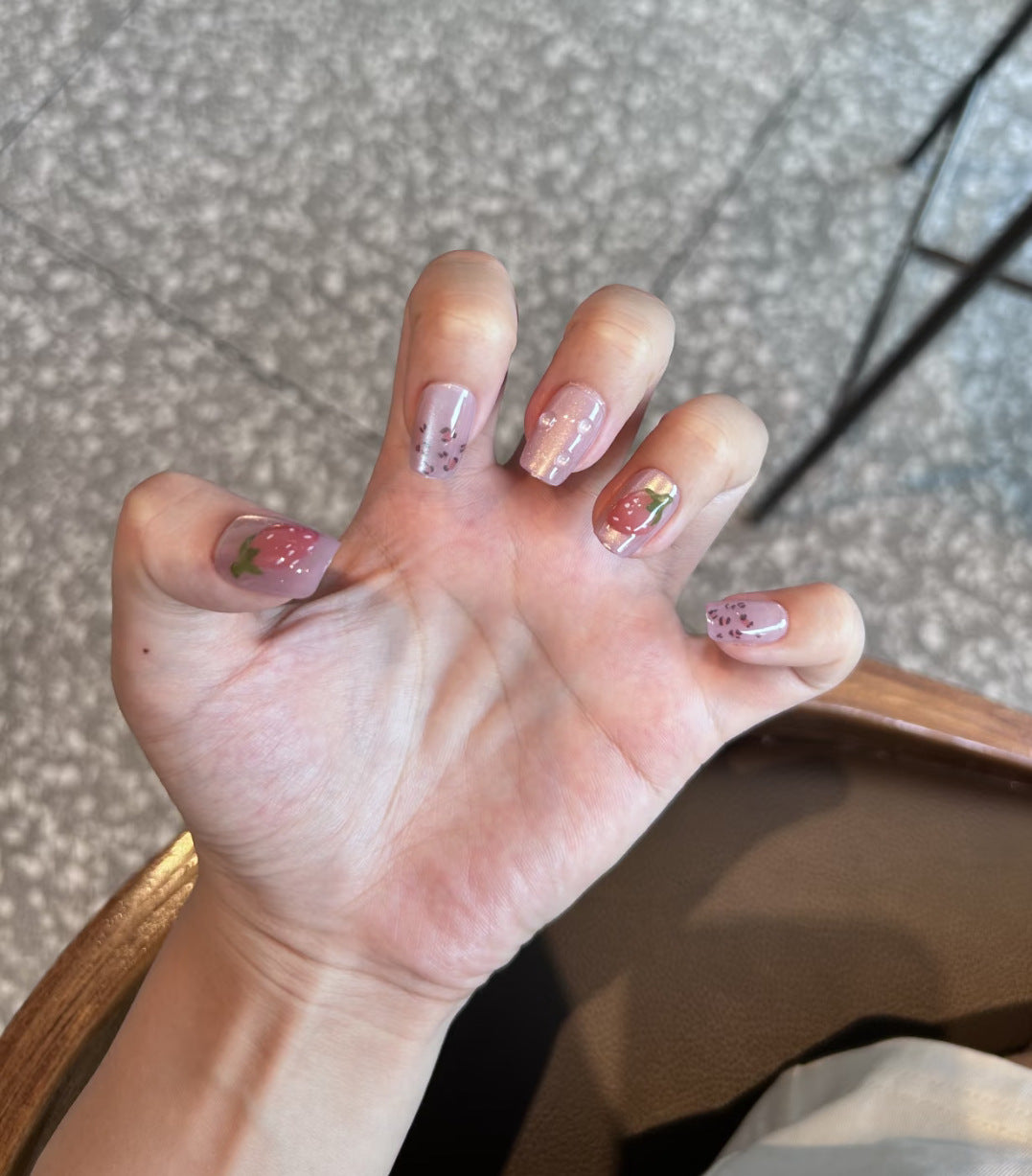 Artistic Floral Press-On Nails Stornfield 1787395011