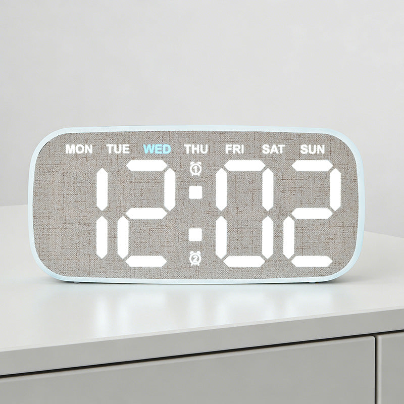 Digital Alarm Clock with Date and Day of the Week Display Stornfield