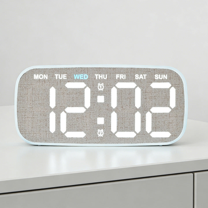 Digital Alarm Clock with Date and Day of the Week Display Stornfield