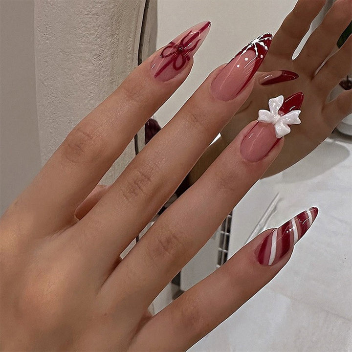 Artificial nail tips with ombre design Stornfield
