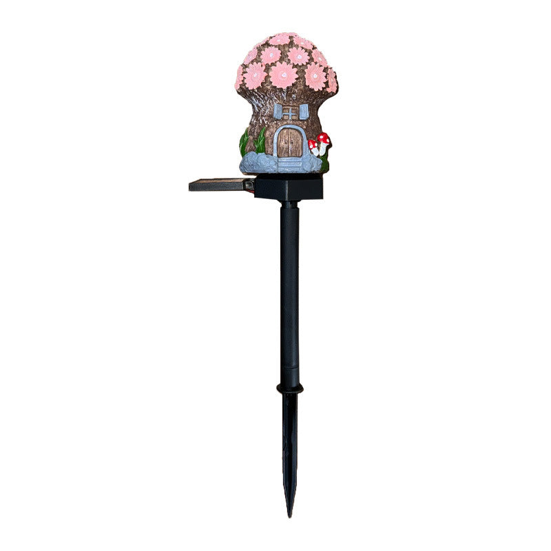 Welcoming Birdhouse Solar Pathway Stake Light With Dusk-To-Dawn Sensor Stornfield