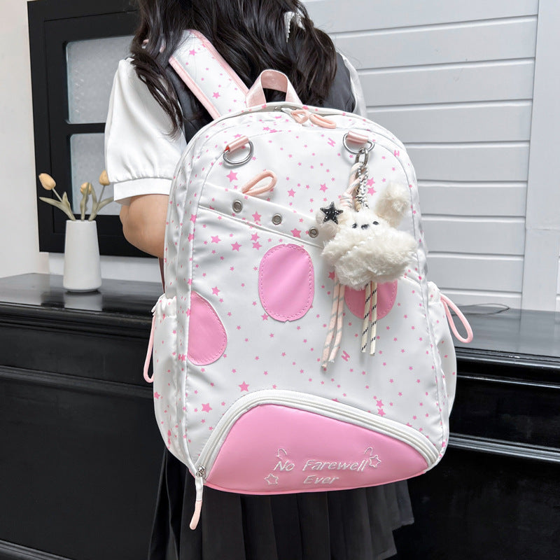 Star-Patterned Adventure Backpack Stornfield