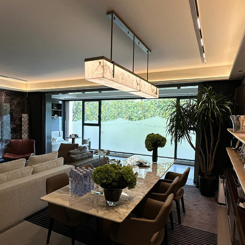 Elegant Marble Pendant Light